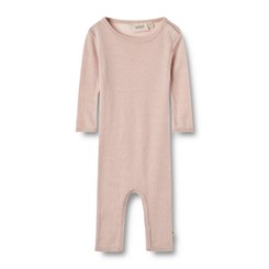 Wheat wool Jumpsuit Frankie - Pale lilac